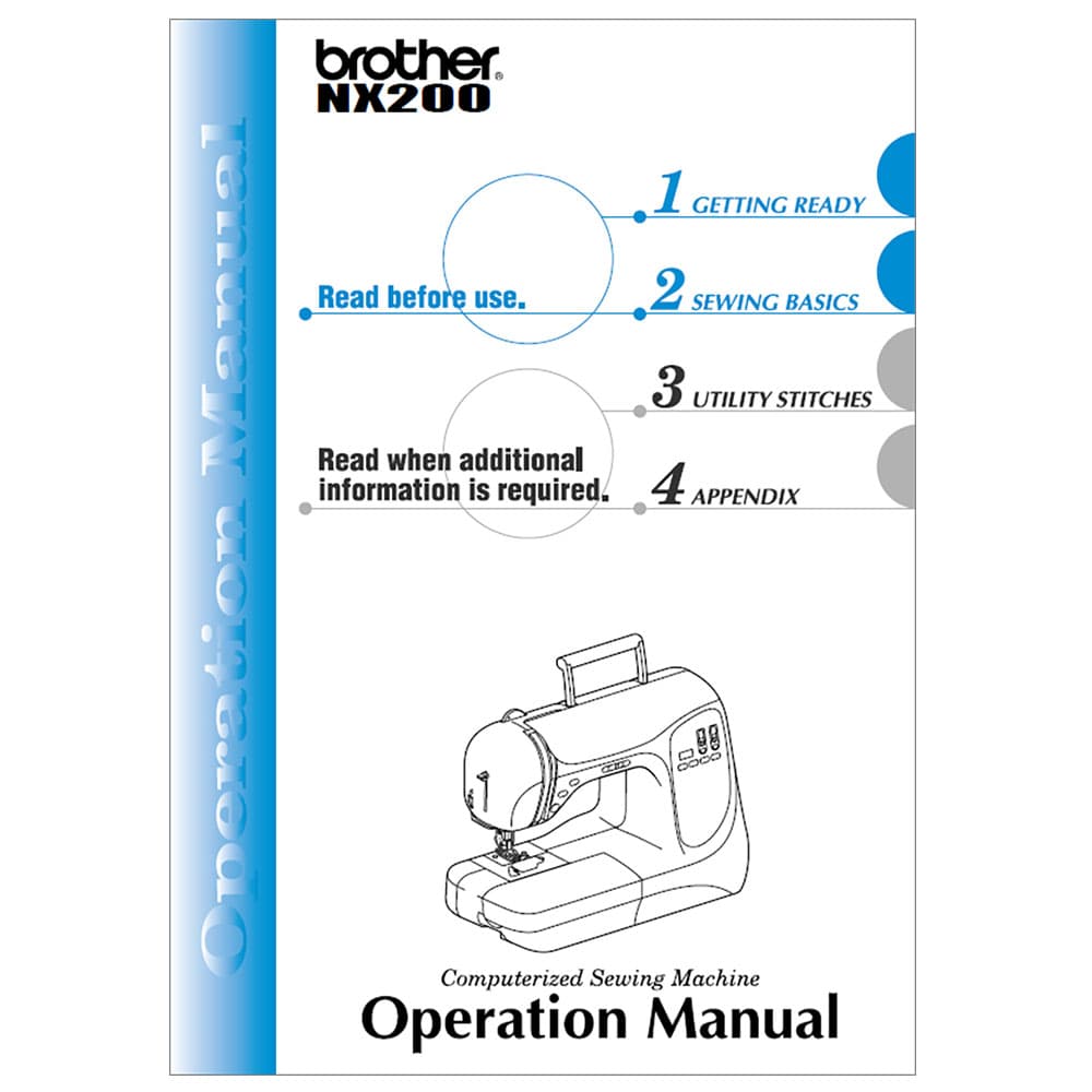 Brother NX-200 Instruction Manual image # 118272