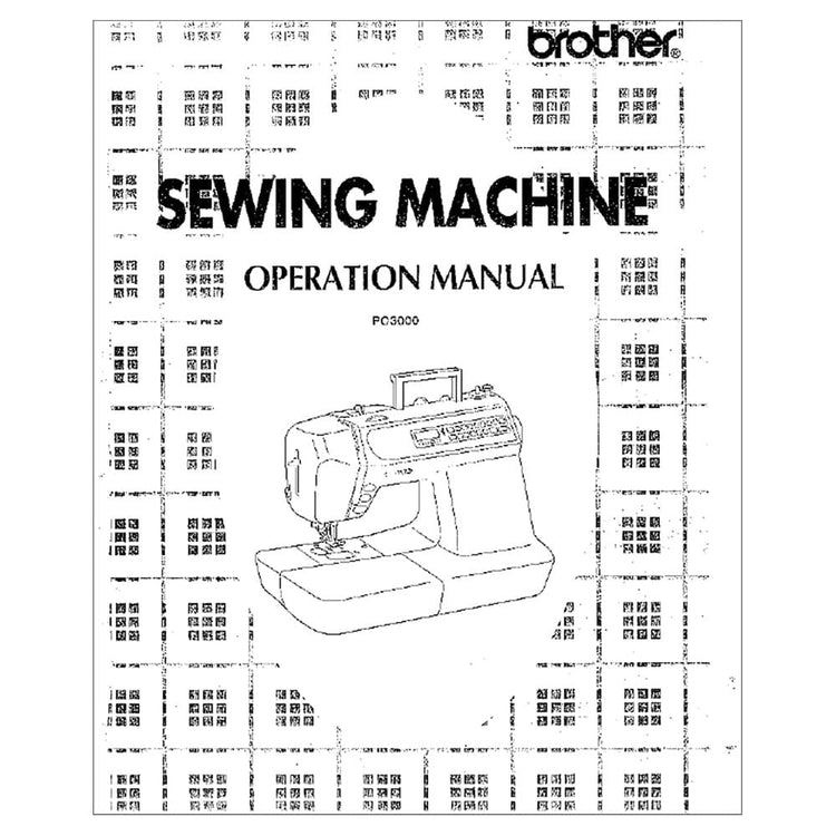 Brother PC-3000 Instruction Manual image # 118343