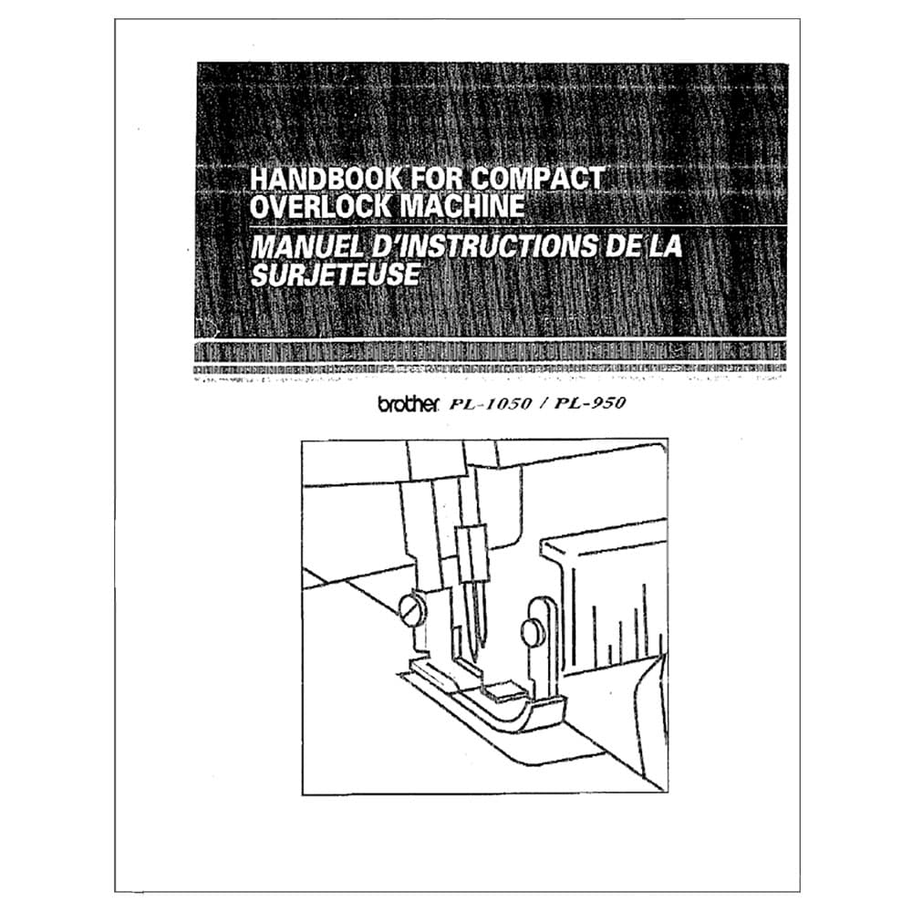 Brother Compact Overlock PL950 Instruction Manual image # 117570