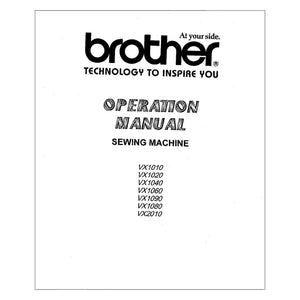 Brother VX-2010 Instruction Manual image # 117792