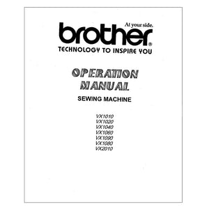 Brother VX-1080 Instruction Manual image # 117778