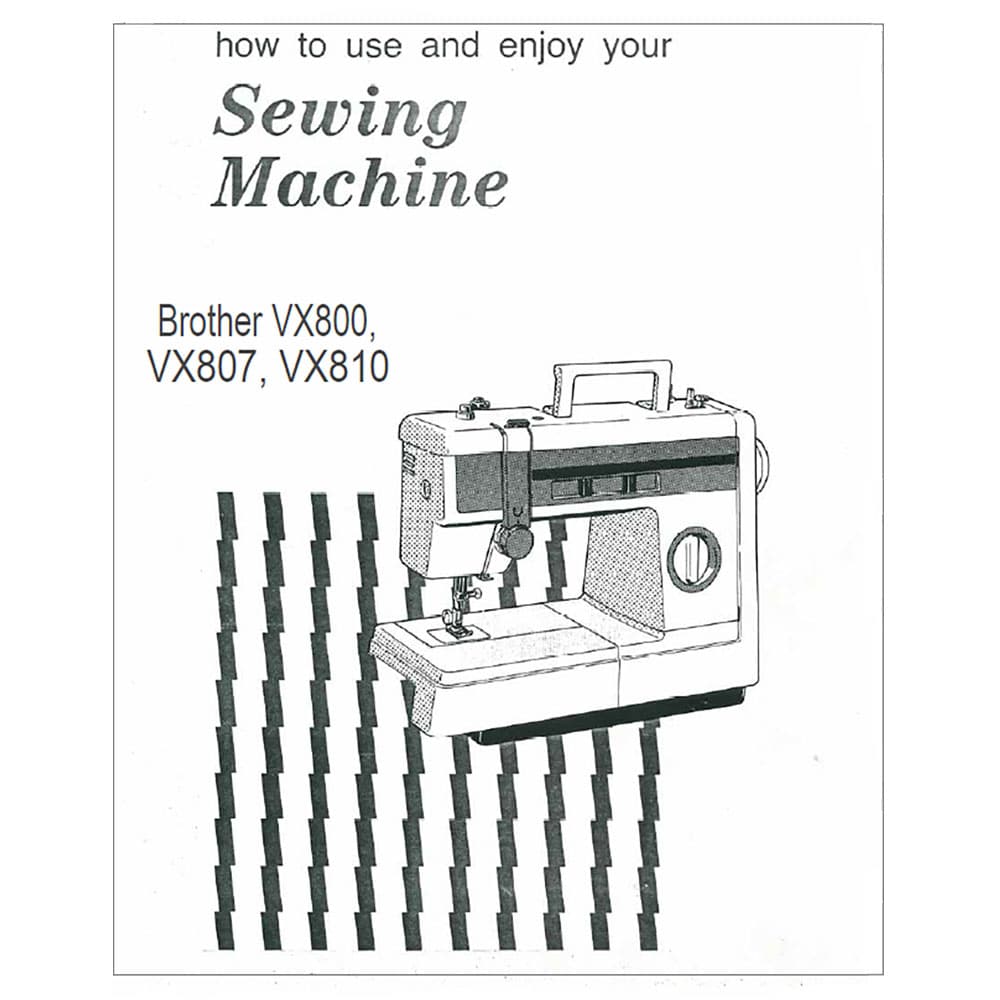 Brother VX-807 Instruction Manual image # 118664