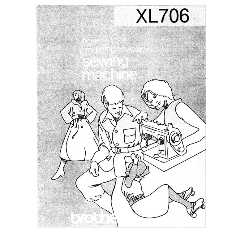 Brother XL-706 Instruction Manual image # 117859