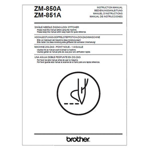 Brother ZM-850A Instruction Manual image # 117981