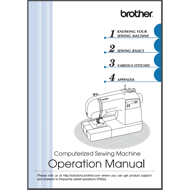 Instruction Manual, Brother BX2925PRW image # 30262