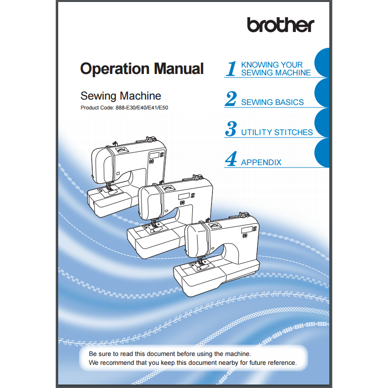 Instruction Manual, Brother CX205LA image # 30355