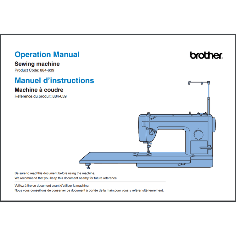 Instruction Manual, Brother DZ1500F image # 30358