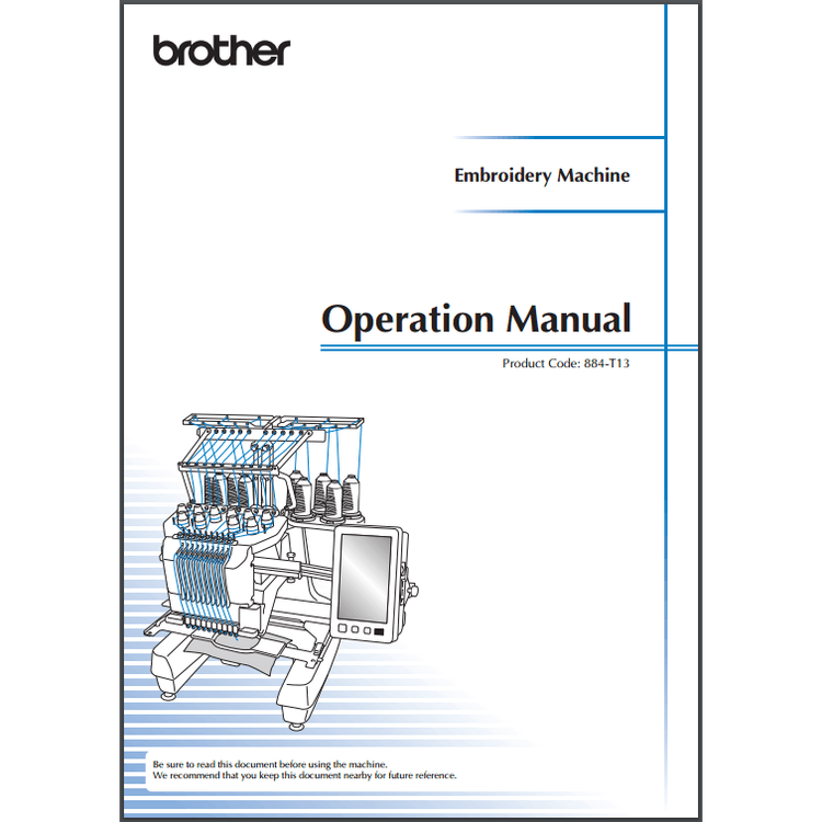 Instruction Manual, Brother PR1050X image # 30410