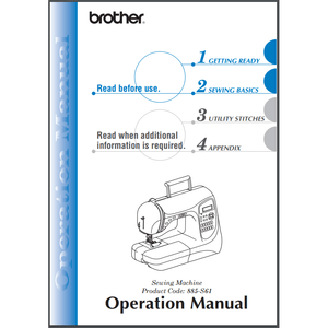 Instruction Manual, Brother SB3129 image # 30414