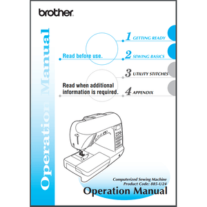 Instruction Manual, Brother SB4138 image # 30416