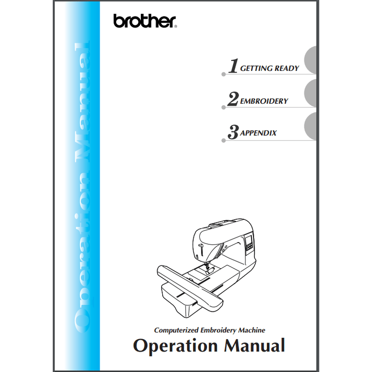 Instruction Manual, Brother SB7900E image # 30421