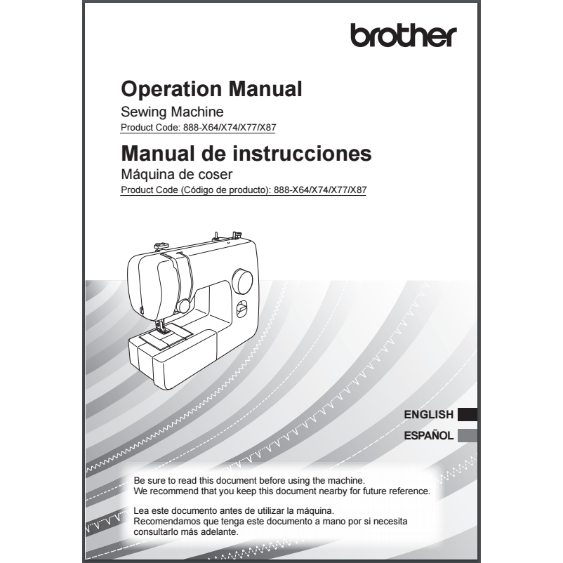 Instruction Manual, Brother SM1400 image # 30427