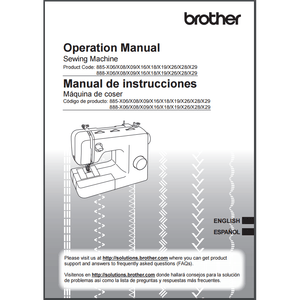 Instruction Manual, Brother XR3774 image # 30520