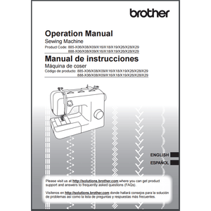 Instruction Manual, Brother XR53 image # 30521
