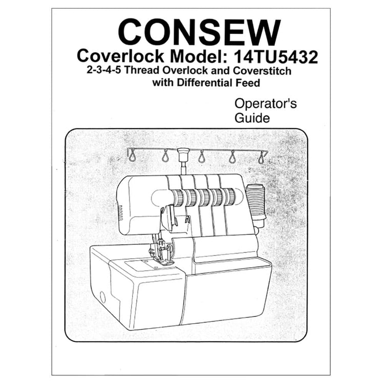 Consew 14TU5432 Instruction Manual image # 115605