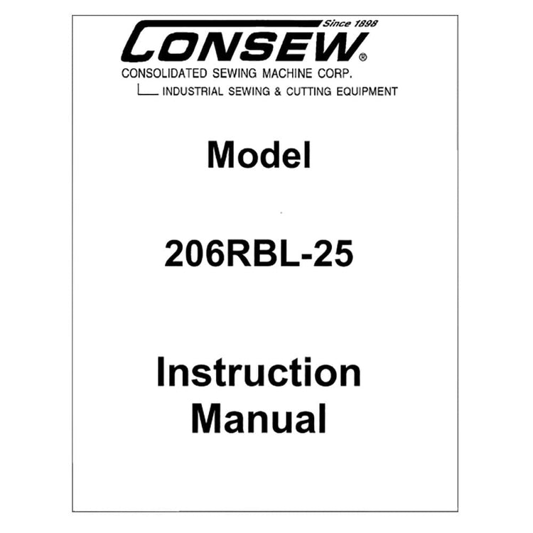 Consew 206RBL-25 Instruction Manual image # 115623