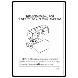 Service Manual, Babylock INT Intrigue image # 10326