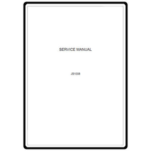 Service Manual, Janome JS1008 image # 10361
