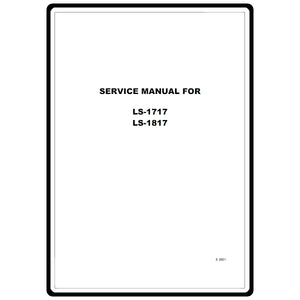 Service Manual, Brother LS1817 image # 10437