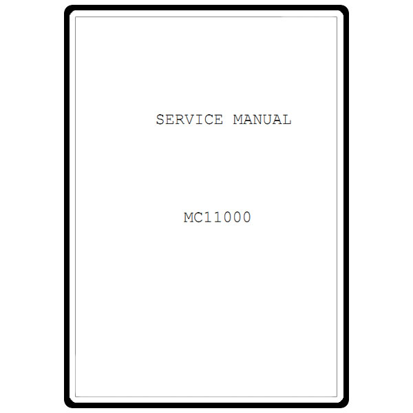 Service Manual, Janome MC11000 image # 10496