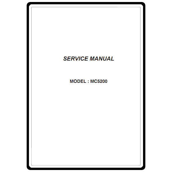 Service Manual, Janome MC5200 image # 10505