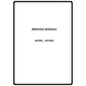 Service Manual, Janome MC5200 image # 10505