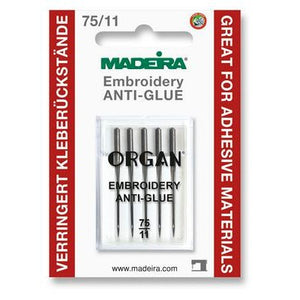 Anti-Glue Needles (5pack), Size 75/11, Madeira image # 32500