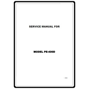 Service Manual, Brother PE400D image # 22157