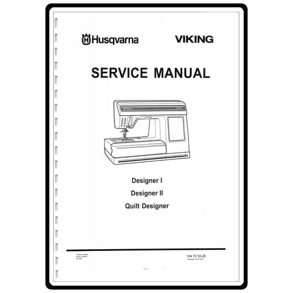 Service Manual, Viking Quilt Designer image # 10885