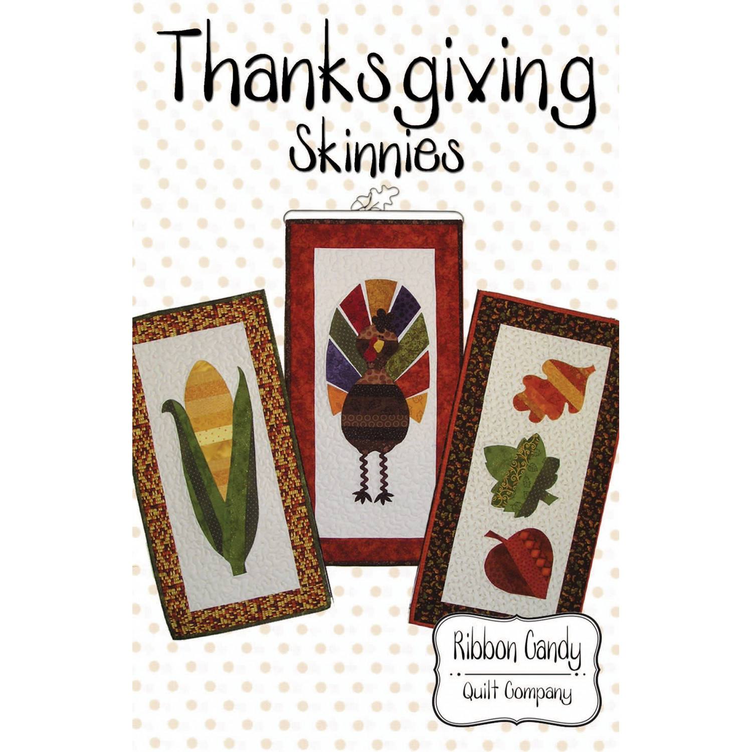 Thanksgiving Skinnies Pattern, Ribbon Candy Quilt Company image # 35320