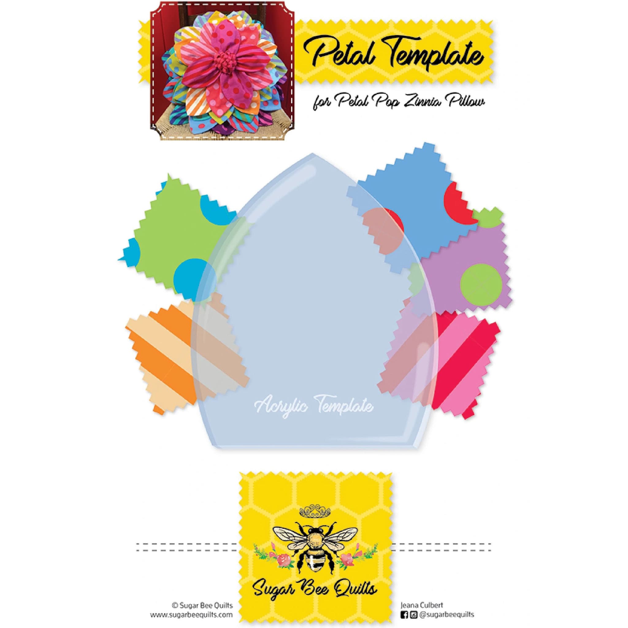 Petal Pop Acrylic Template