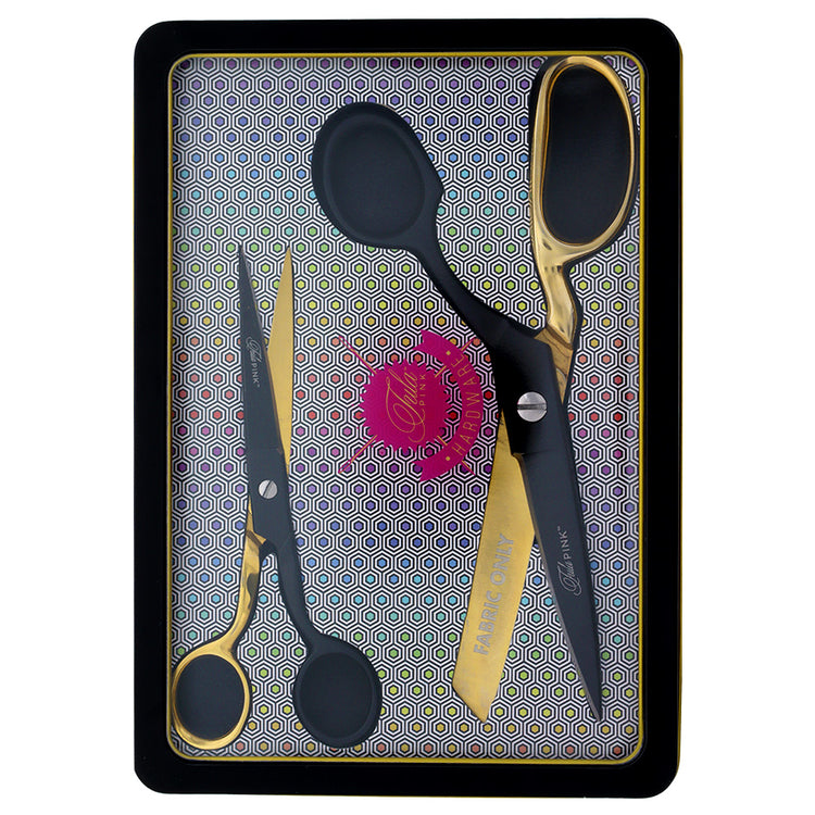 Tula Pink Limited Edition Black & Gold Scissors image # 107848