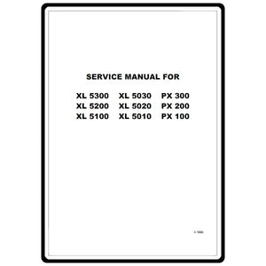 Service Manual, Brother XL5100 image # 6586
