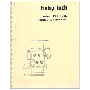 Babylock BL4-428D Instruction Manual image # 121548