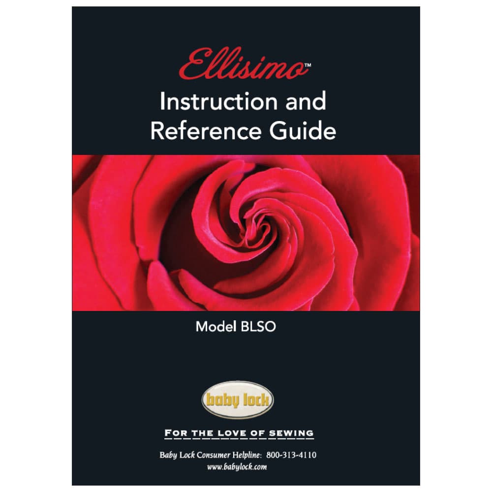 Babylock BLSO Ellisimo Instruction Manual image # 121987