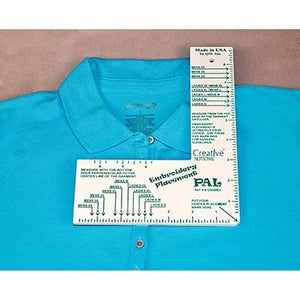Embroidery Placement Ruler #CNEPR1