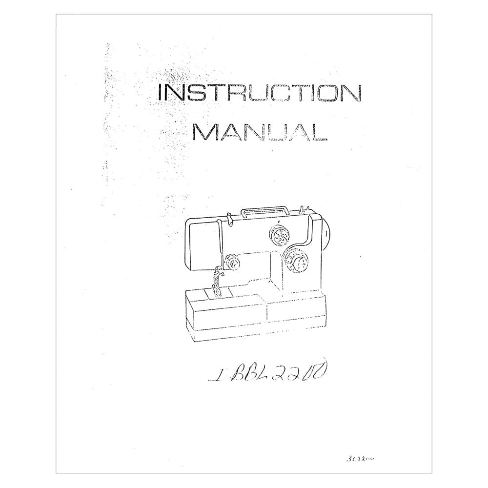 Babylock BL2200 Instruction Manual image # 122113