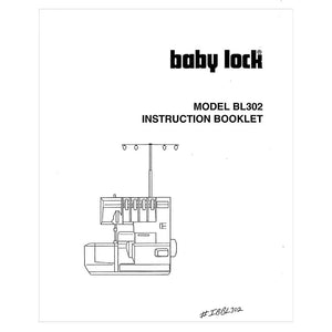 Babylock BL302 Instruction Manual image # 121559