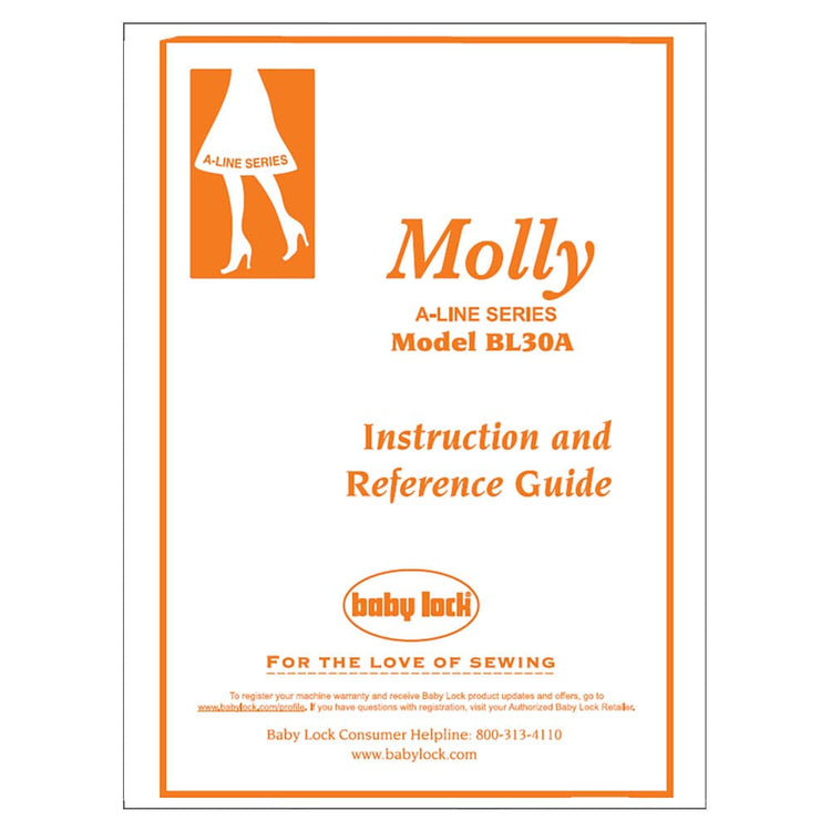 Babylock Molly A-Line BL30A Instruction Manual image # 121785