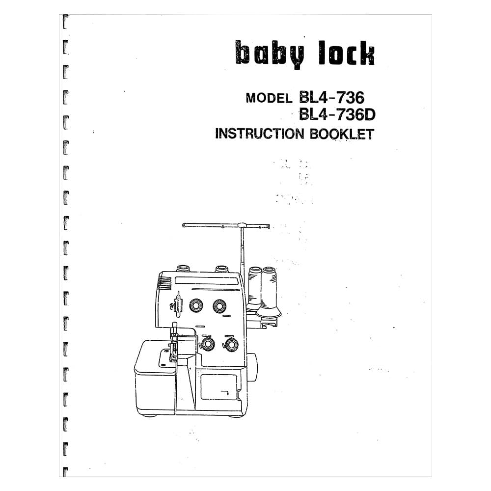 Babylock BL4-736D Instruction Manual image # 121795
