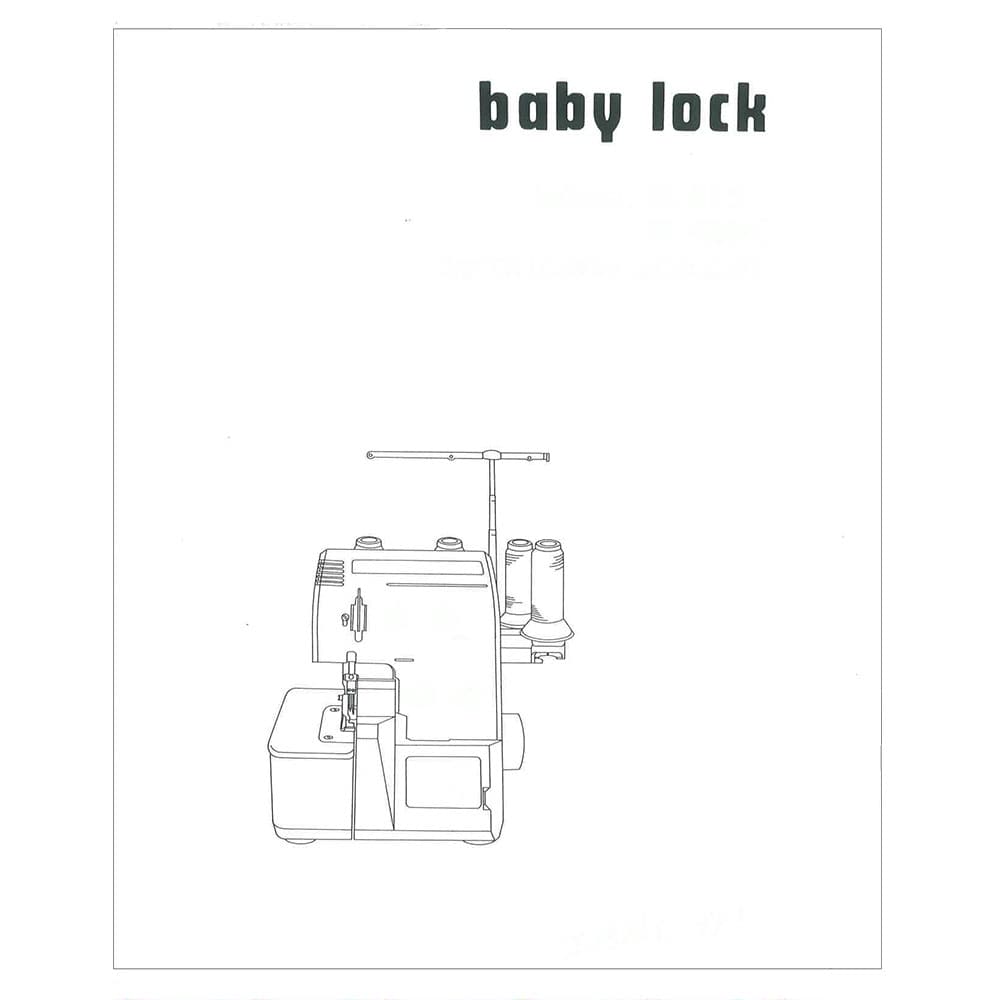 Babylock BL415 Instruction Manual image # 122114