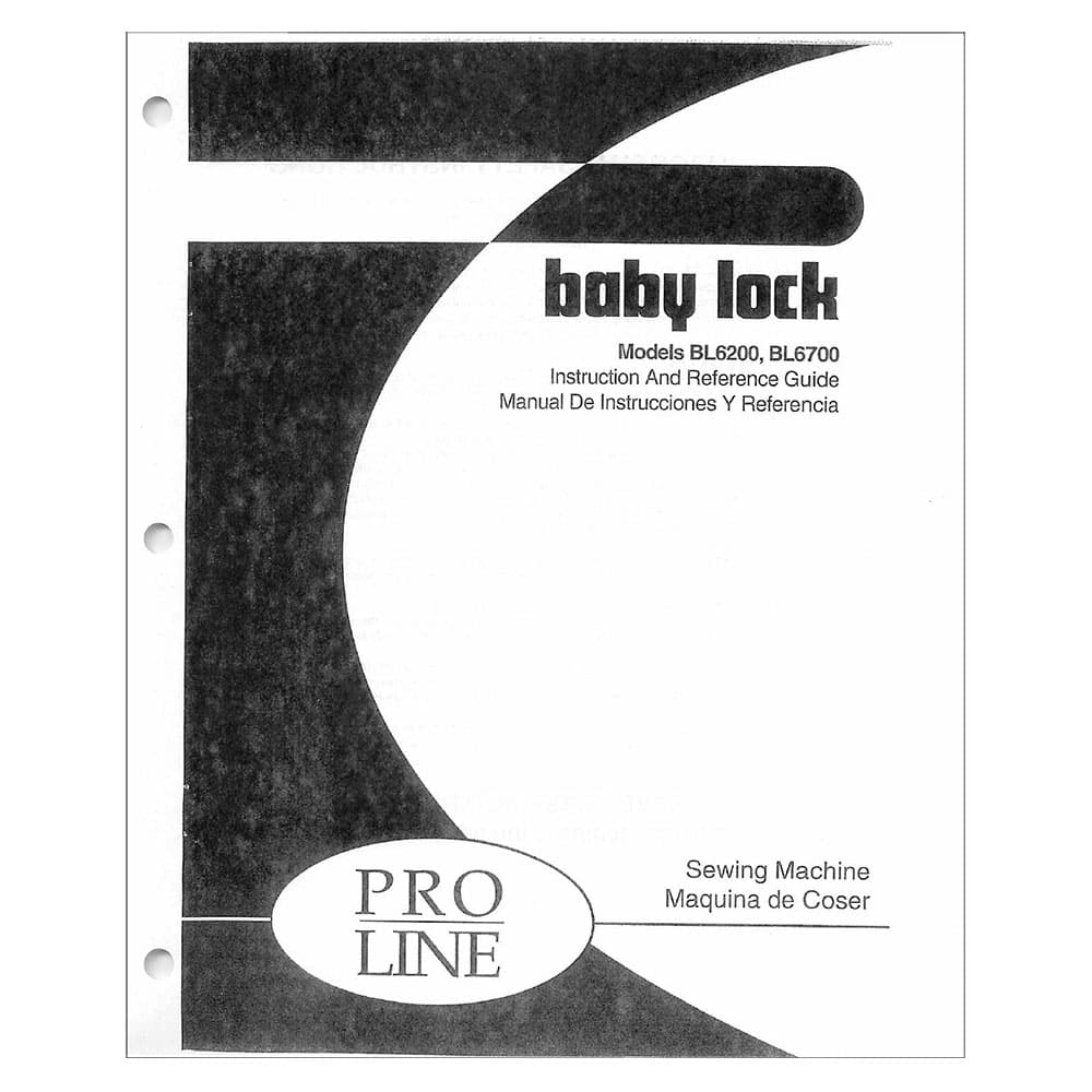 Babylock BL6200 Instruction Manual image # 121828