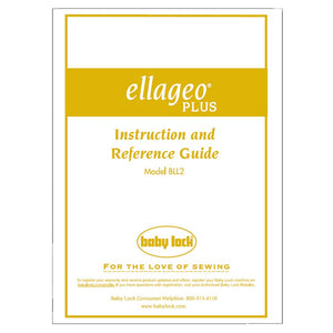 Babylock Ellageo Plus BLL2 Part 1 Instruction Manual image # 122039