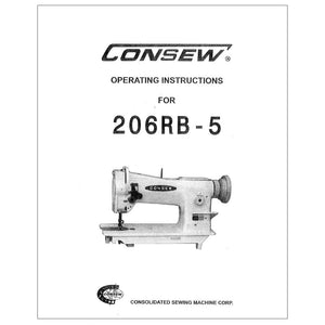 Consew 206RB-5 Instruction Manual image # 119666