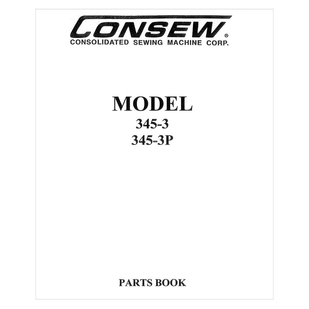 Consew 345-3 Instruction Manual image # 118890