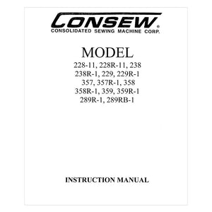 Consew 357 Instruction Manual image # 118892