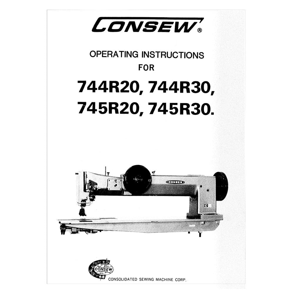 Consew 745R20 Instruction Manual image # 118985