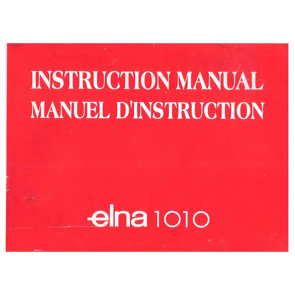 Elna 1010 Instruction Manual image # 119037