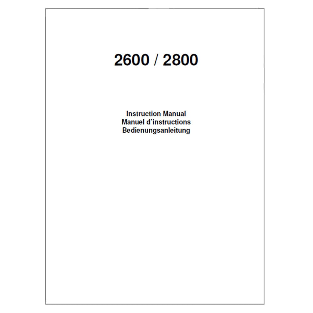 Elna 2600 Instruction Manual image # 119798