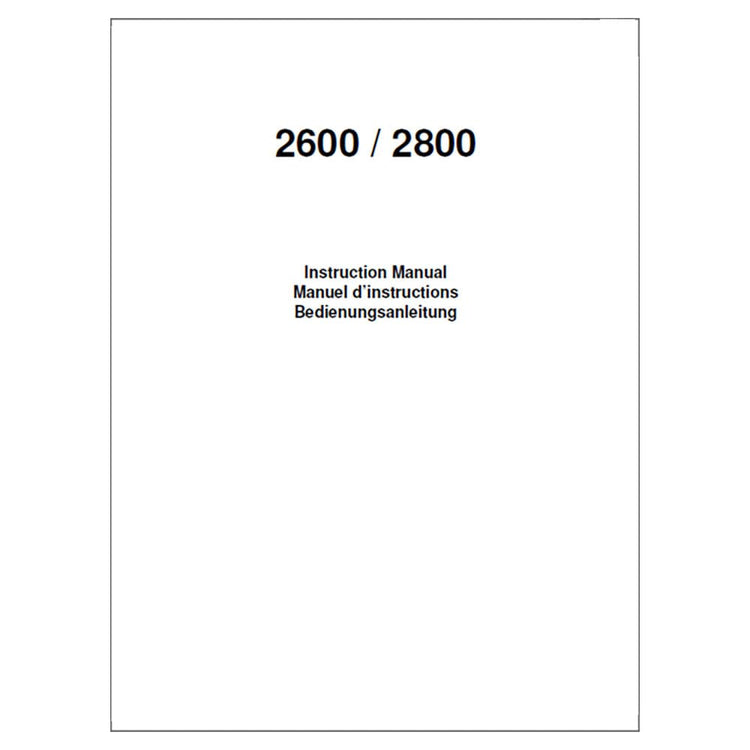 Elna 2800 Instruction Manual image # 119434